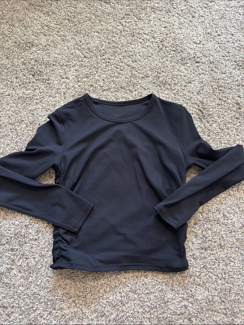 Lululemon All It Takes Long Sleeve Shirt *Ribbed Nulu size XS/S